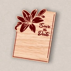 Lily Wedding Invitation