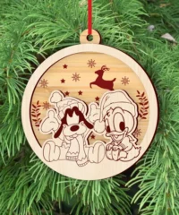 Mickey And Donald Christmas Ball
