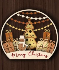 Multilayer Christmas Snow Globe