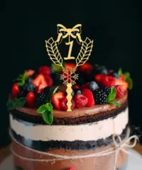 Number 1 Birthday Cake Topper