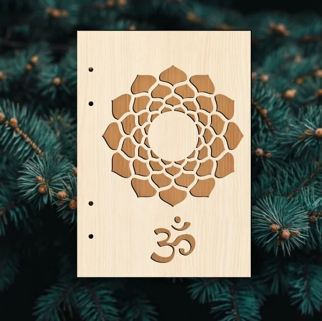 Om Notebook Cover