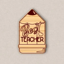 Pencil Teacher Coaster