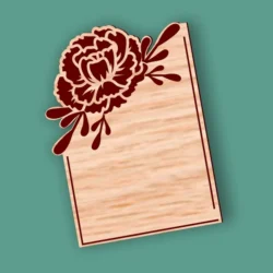 Peony Wedding Invitation
