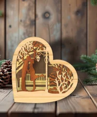Personalized Lovers Heart Decor