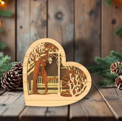 Personalized Lovers Heart Decor