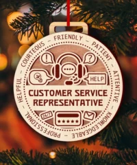 Professions Customer Service Representative Ornaments