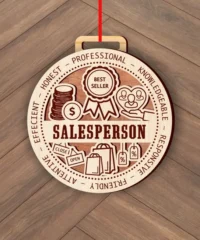 Professions Salesperson Ornaments