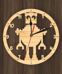 Robot Wall Clock