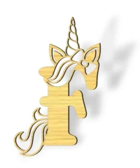 Unicorn F Alphabet