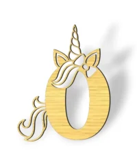 Unicorn O Alphabet