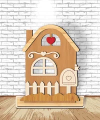 Valentine’s Day Standing Houses Valentine's Day Standing Houses