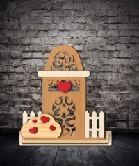 Valentine’s Day Standing Houses Valentine's Day Standing Houses