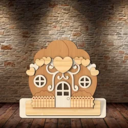 Valentine's Day Standing Houses