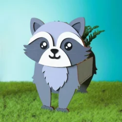 Weasel flower pot