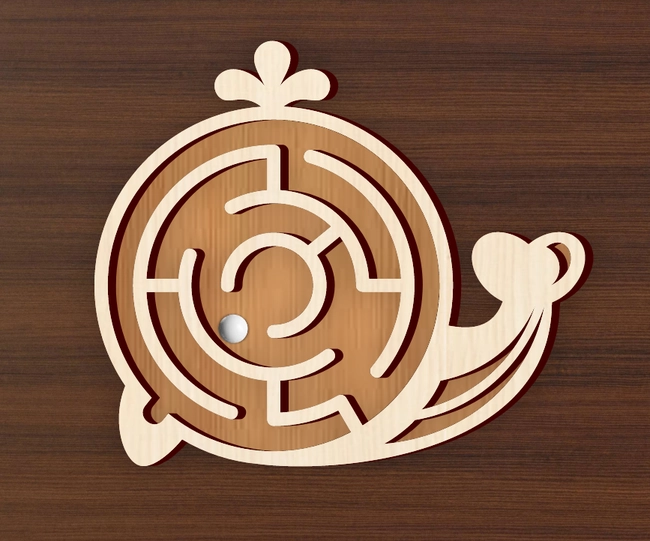 Whale maze
