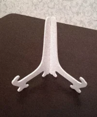 acrylic hinged plate stand