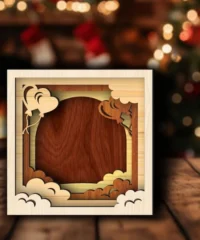3D Balloon Shadow Box Frame