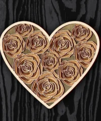 3D Layered Heart