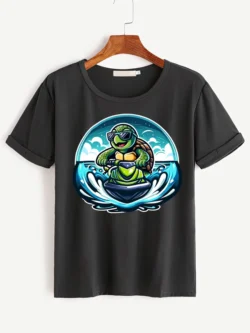 Aloha Turtle Driving Jet Ski Aloha Turtle Driving Jet Ski