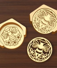Bee coasters