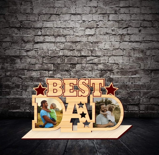 Best Dad Day Photo Frame