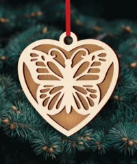 Butterfly Valentines Heart