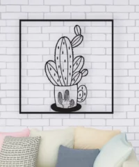 Cactus Wall Decor