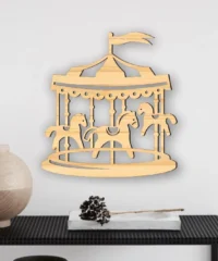 Carousel Baby Room Wall Decor
