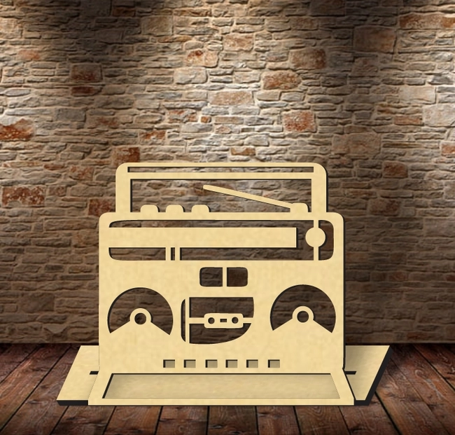 Cassette Music Decorative Sign