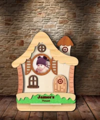 Christmas Houses Photo Frames