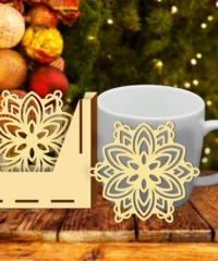 Coaster with holder (2)