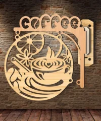 Coffee Hanging Decorative Sign