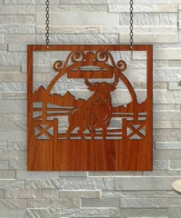 Cow Farm Sign