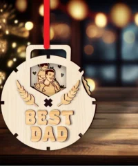 Father's day mechanical medal