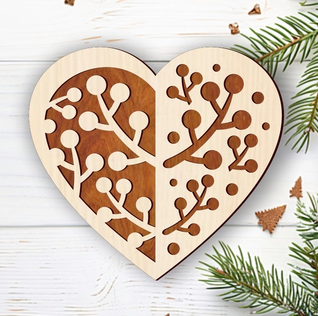 Floral Heart Decoration
