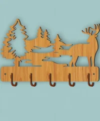 Forest Deer Key Holder