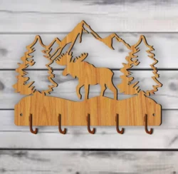 Forest Moose Key Holder Forest Moose Key Holder