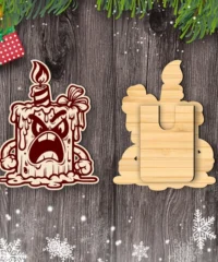 Grumpy Birthday Cake Gift Card Holder