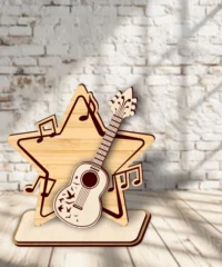 Guitar award trophy
