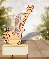 Guitar award trophy