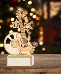 Guitar award trophy