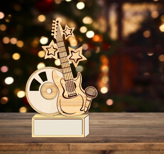 Guitar award trophy