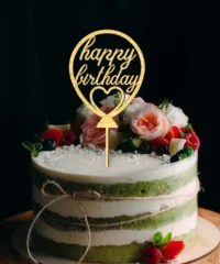 Happy Birthday Cake Topper