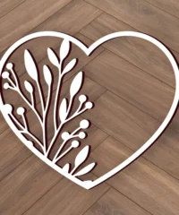 Heart And Flower