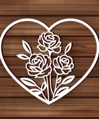 Heart And Rose