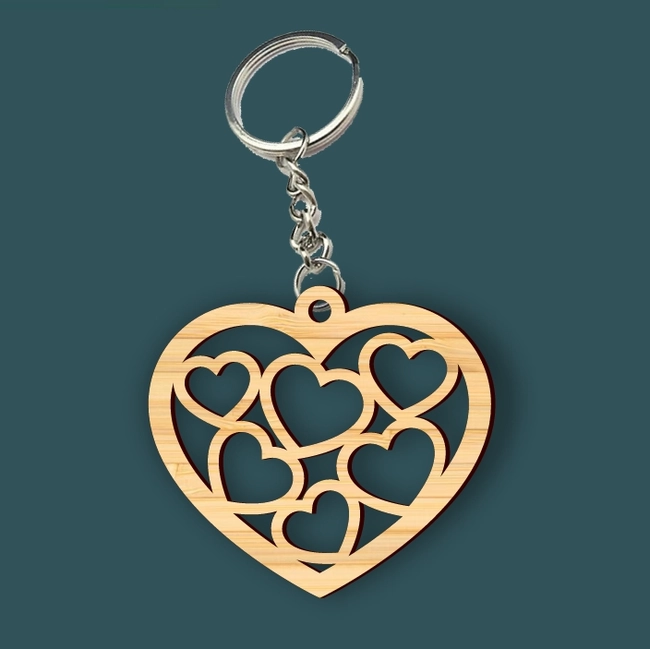 Heart Valentine Keychain