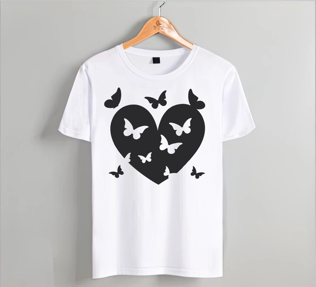 Heart With Butterflies