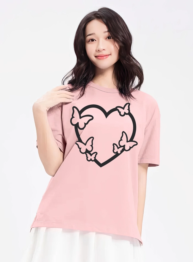 Heart With Butterflies