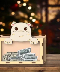 Hippo money box