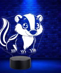 Illusion led lamp squirrel